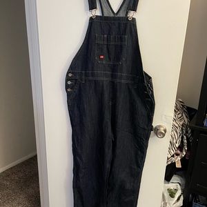 DICKIES Womens Overalls - Relaxed Fit Straight Leg - Womens Large